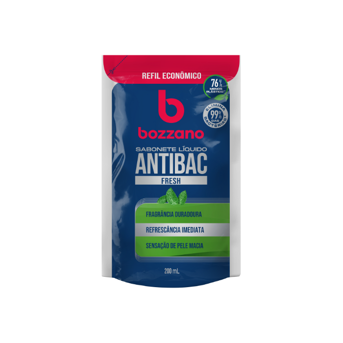 Refil Sabonete Líquido Antibac Fresh 200ml